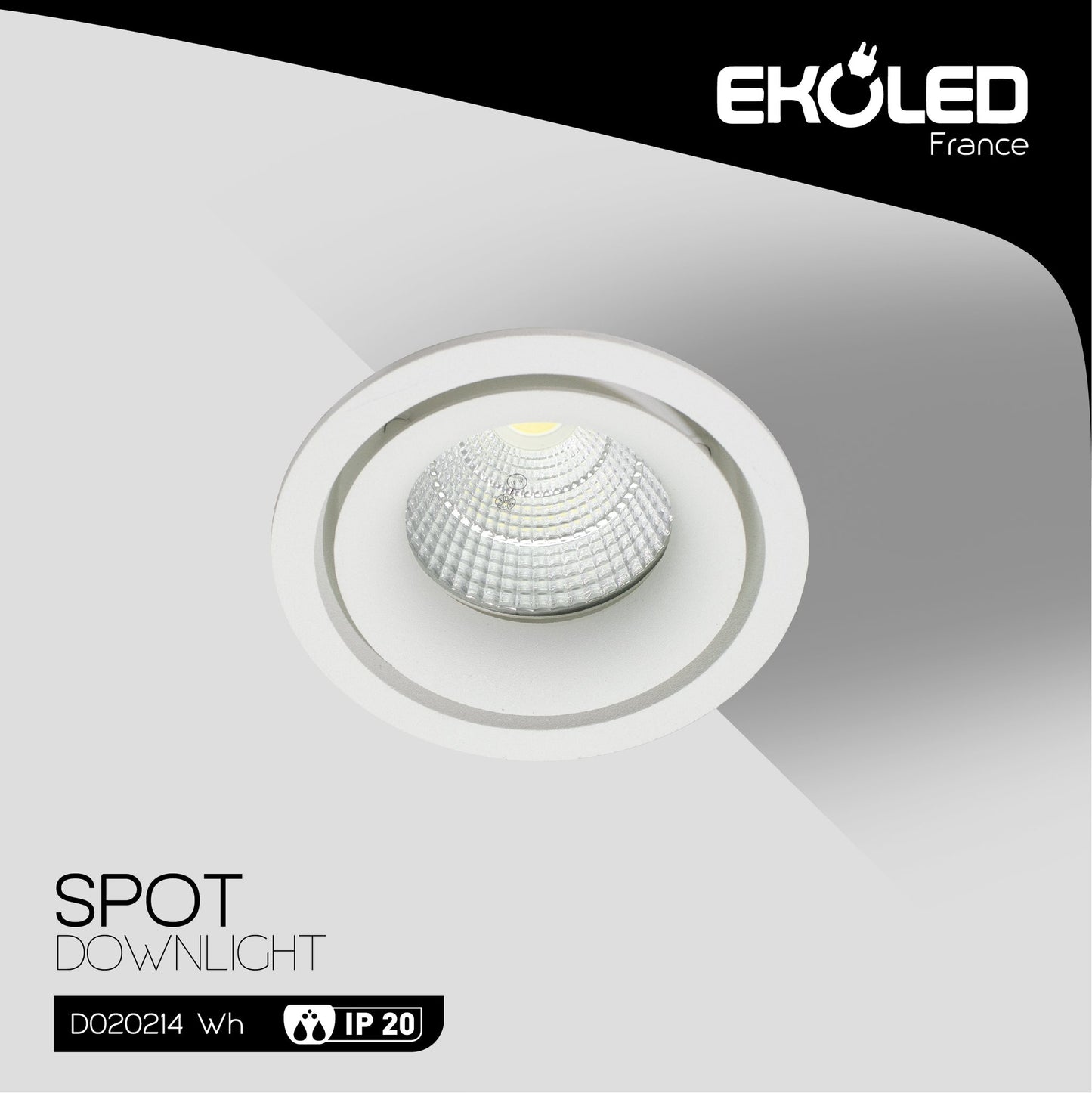 SPOT EN LED 7W 6500k  D020214