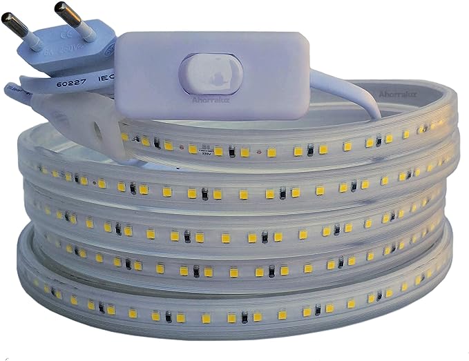 RUBAN LED EKOLED 2835-60-6MM 220V 6500K