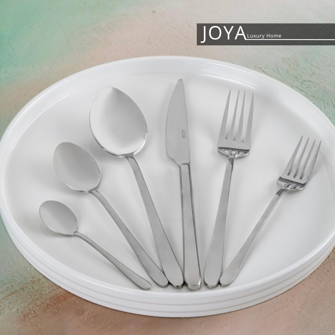 JOYA ELENOR SILVER ménagère (vaisselle)72 pièces pour 12 personnes. 8681145094370