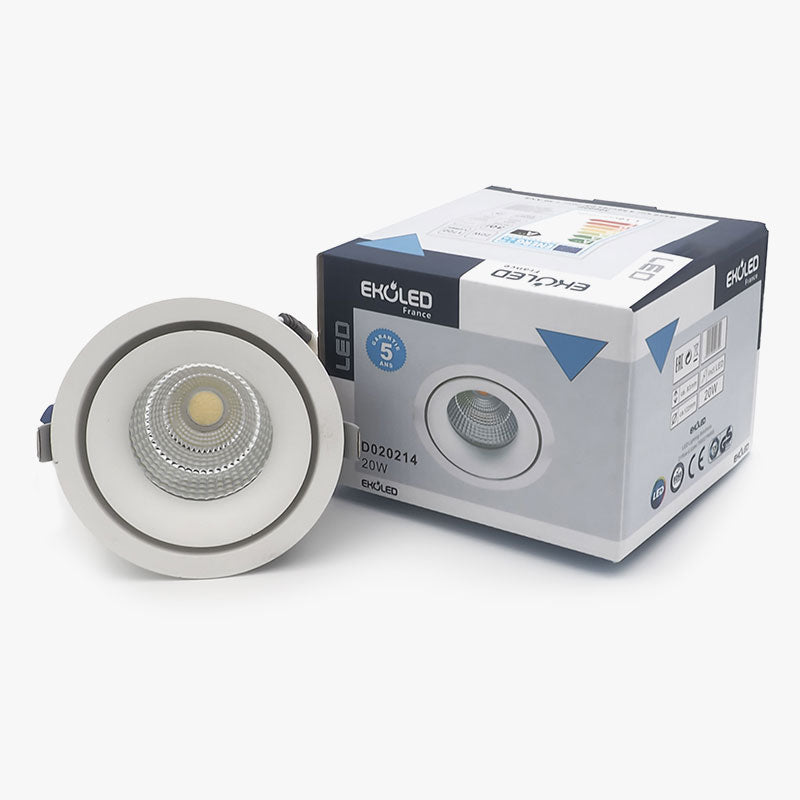 SPOT ROND LED 30W 3000K D020214